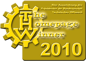 THW-Homepagewettbewerb 2010 Gold